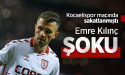 Samsunspor'da Emre Kılınç ŞOKU