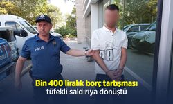 Bin 400 liralık borç tartışması tüfekli saldırıya dönüştü