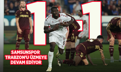 Kırmızı beyazlılar, geçen sezon olduğu gibi Trabzon'da geriden gelip puanı kaptı ...