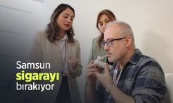 Samsun sigarayı bırakıyor