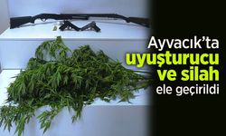 Ayvacık’ta Uyuşturucu ve Silah Ele Geçirildi.