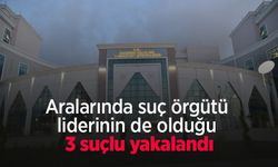 aralarında suç örgütü liderinin de olduğu 3 suçlu yakalandı