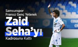 Samsunspor, Fransız Genç Yetenek Zaid Seha’yı Kadrosuna Kattı