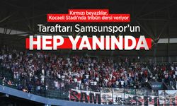 Taraftarı SAMSUNSPOR'UN HEP YANINDA