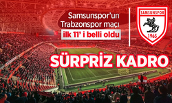 Süpriz Kadro! Samsunspor’un Trabzonspor Karşısındaki İlk 11’i Açıklandı