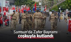 Samsun'da Zafer Bayramı coşkuyla kutlandı