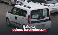 Bafra’da dolmuş ücretlerine zam