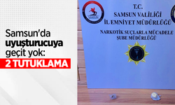 Samsun'da uyuşturucuya geçit yok: 2 tutuklama
