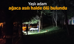 Yaşlı adam ağaca asılı halde ölü bulundu.