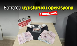 Bafra'da uyuşturucu operasyonu: 1 tutuklama
