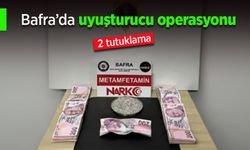 Bafra’da uyuşturucu operasyonu: 2 tutuklama.