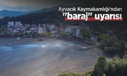 Ayvacık Kaymakamlığı'ndan "baraj" uyarısı