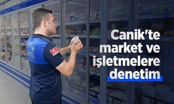 Canik'te market ve işletmelere denetim