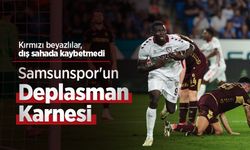 Kırmızı beyazlılar, dış sahada kaybetmedi, Samsunspor'un Deplasman Karnesi