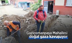 Gaziosmanpaşa Mahallesi doğal gaza kavuşuyor