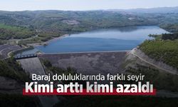 Baraj doluluklarında farklı seyir: Kimi arttı kimi azaldı