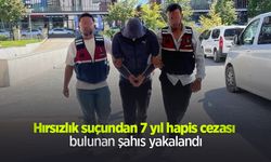 Hırsızlık suçundan 7 yıl hapis cezası bulunan şahıs yakalandı