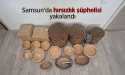 Samsun’da hırsızlık şüphelisi yakalandı
