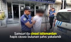 Samsun'da cinsel istismardan hapis cezası bulunan şahıs yakalandı