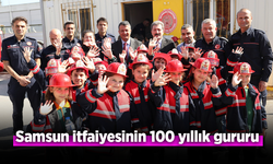 Samsun itfaiyesinin 100 yıllık gururu.