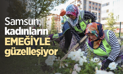 Samsun, kadınların emeğiyle güzelleşiyor