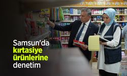 Samsun'da kırtasiye ürünlerine denetim