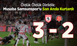 Öldük Öldük Dirildik: Musaba Samsunspor’u Son Anda Kurtardı