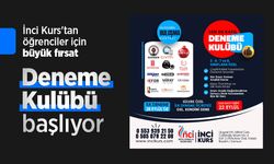 İnci Kurs'tan öğrenciler için büyük fırsat: Deneme Kulübü başlıyor