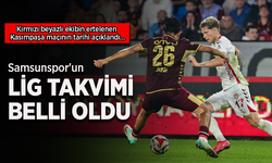 Samsunspor'un LİG TAKVİMİ BELLİ OLDU