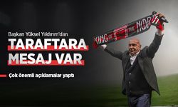 Başkan Yüksel Yıldırım'dan taraftara mesaj