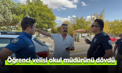 Öğrenci velisi okul müdürünü dövdü!