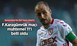 Samsunspor'da Zeki Yavru sürprizi!