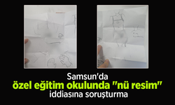 Samsun'da özel eğitim okulunda "nü resim" iddiasına soruşturma.