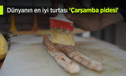 Dünyanın en iyi turtası 'Çarşamba pidesi'