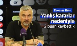 Thomas Reis: "Yanlış kararlar nedeniyle 2 puan kaybettik"