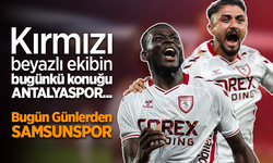 Kırmızı beyazlı ekibin bugünkü konuğu Antalyaspor... Bugün Günlerden SAMSUNSPOR