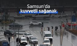 Samsun'da kuvvetli sağanak