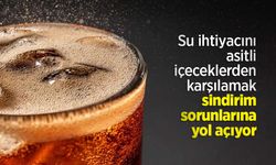 Su ihtiyacını asitli içeceklerden karşılamak sindirim sorunlarına yol açıyor