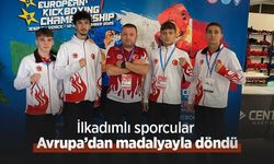 İlkadımlı sporcular Avrupa’dan madalyayla döndü