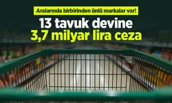 Aralarında birbirinden ünlü markalar var! 13 tavuk devine 3,7 milyar lira ceza