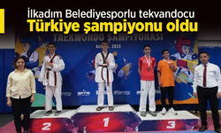 İlkadım Belediyesporlu tekvandocu Türkiye şampiyonu oldu.