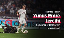 Thomas Reis’in Yunus Emre tercihi Samsunspor taraftarının tepkisini aldı