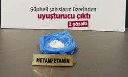 Şüpheli şahısların üzerinden uyuşturucu çıktı: 2 gözaltı