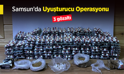Samsun’da Uyuşturucu Operasyonu: 3 gözaltı!