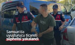 Samsun’da uyuşturucu ticareti şüphelisi yakalandı