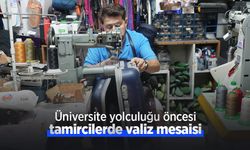 Üniversite yolculuğu öncesi tamircilerde valiz mesaisi