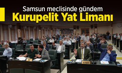 Samsun meclisinde gündem Kurupelit Yat Limanı!