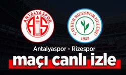 Antalyaspor – Çaykur Rizespor Maçı Canlı İzle