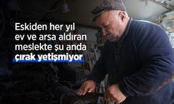 Eskiden her yıl ev ve arsa aldıran meslekte şu anda çırak yetişmiyor