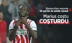 Dinamo Kiev maçında bir gol bir de asistle oynadı, Marius coştu COŞTURDU